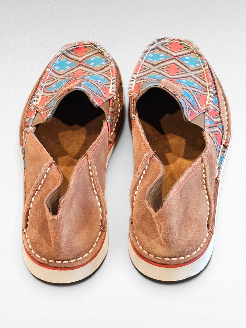 Ariat Southwestern Print Slip On Cruiser Loafers Size 8.5B - Picture 9 of 15